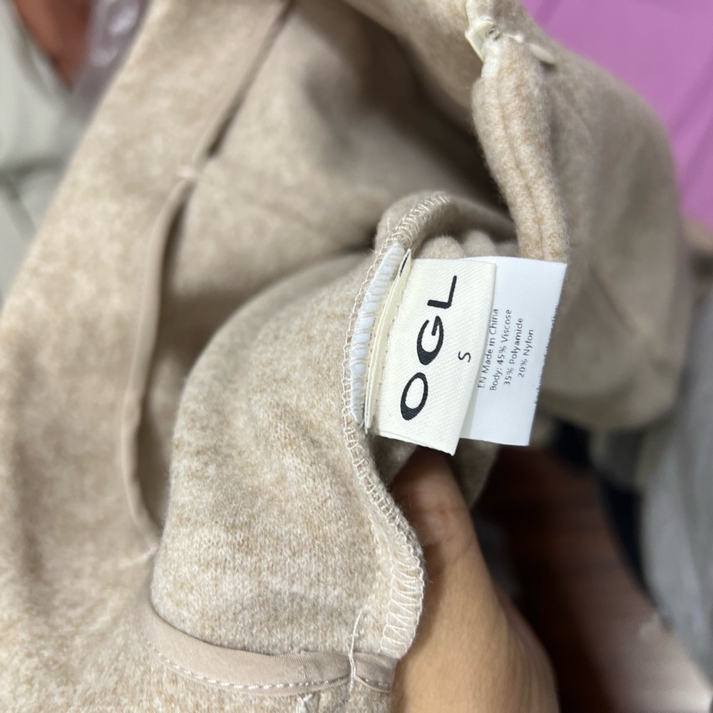 OGL Cashmere-like A-Line Midi Skirt - Picture 9 of 10